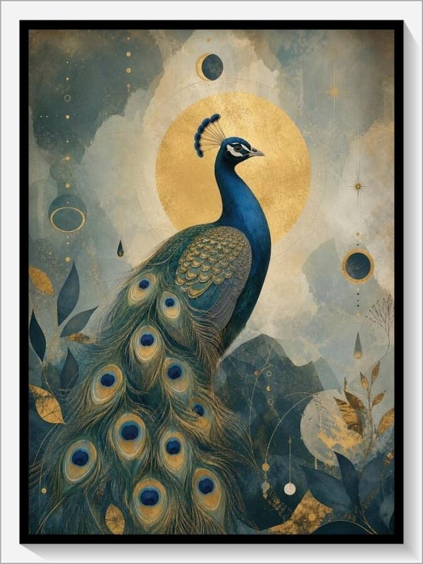 Krafttier „Der Pfau"