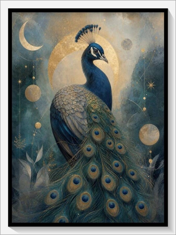 Krafttier „Der Pfau"