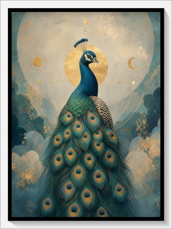 Krafttier „Der Pfau"