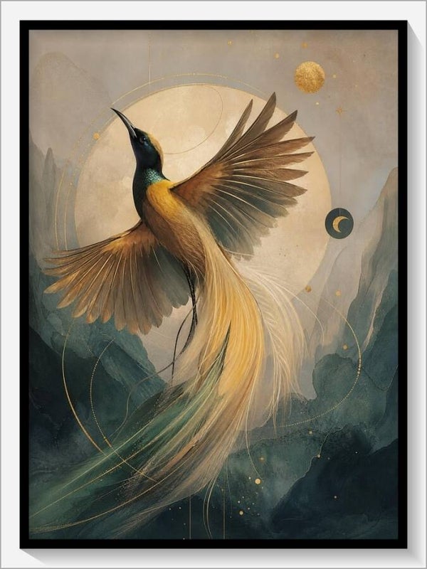 Krafttier „Der Paradiesvogel"