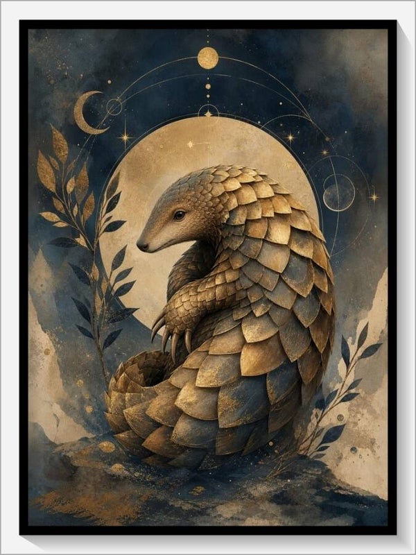 Krafttier „Das Pangolin"