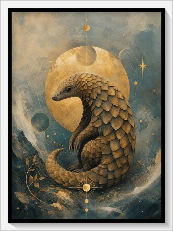 Krafttier „Das Pangolin"