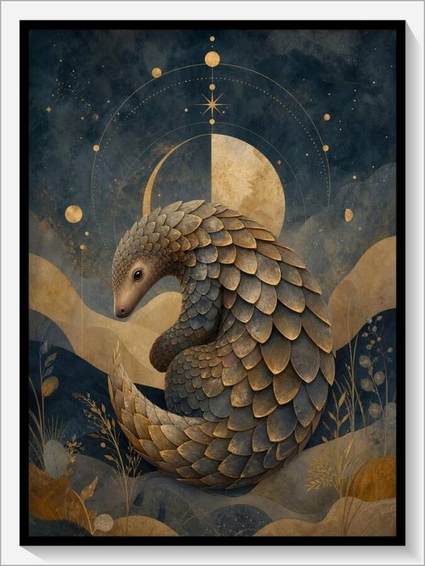 Krafttier „Das Pangolin"