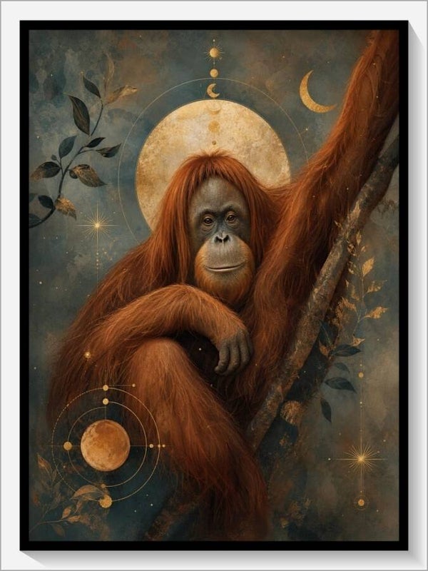 Krafttier „Der Orang-Utan"