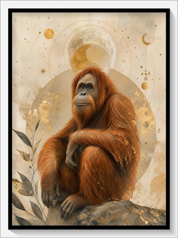 Krafttier „Der Orang-Utan"
