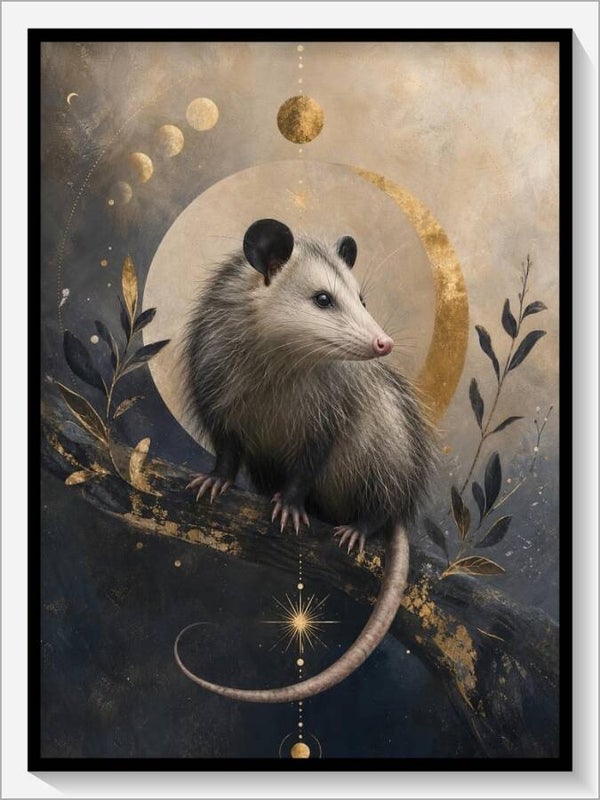Krafttier „Das Opossum"