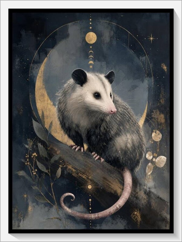 Krafttier „Das Opossum"