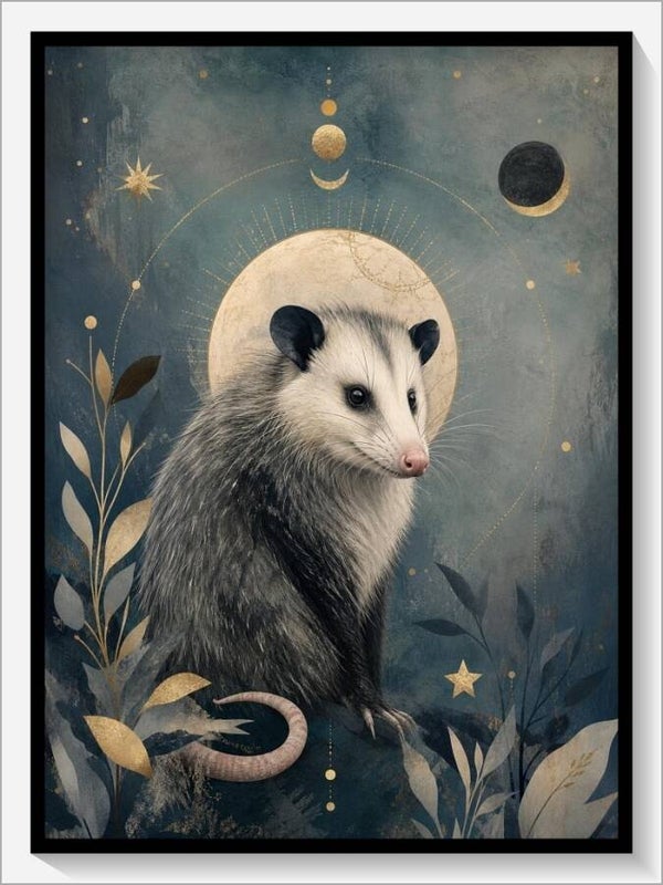 Krafttier „Das Opossum"