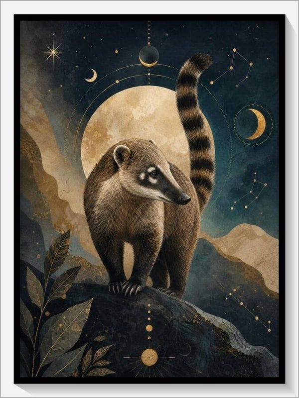Krafttier „Der Nasenbär"