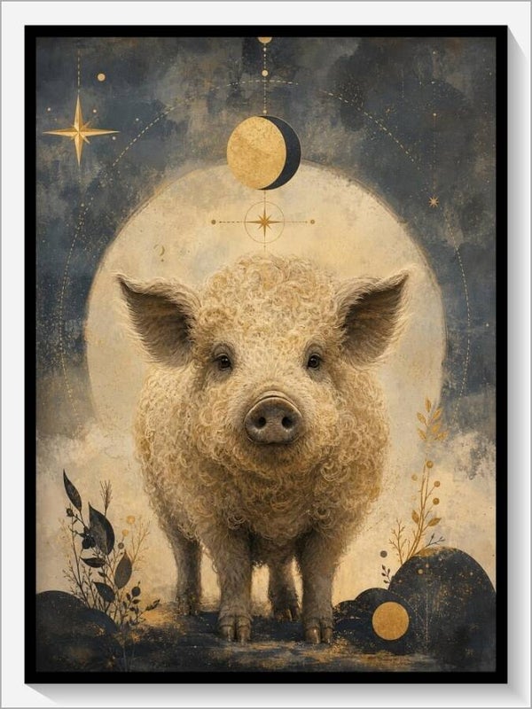 Krafttier „Das Mangalitza Schwein“