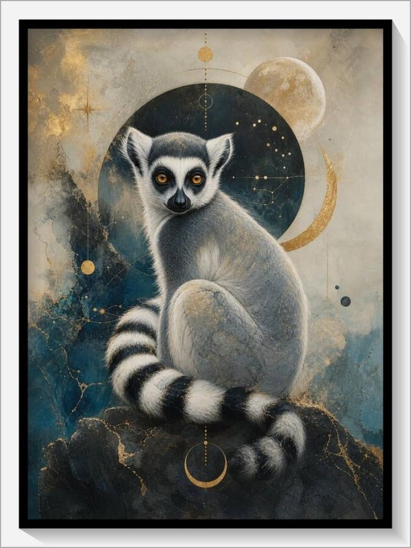 Krafttier „Der Lemur“