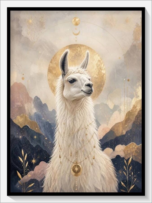 Krafttier „Das Lama“