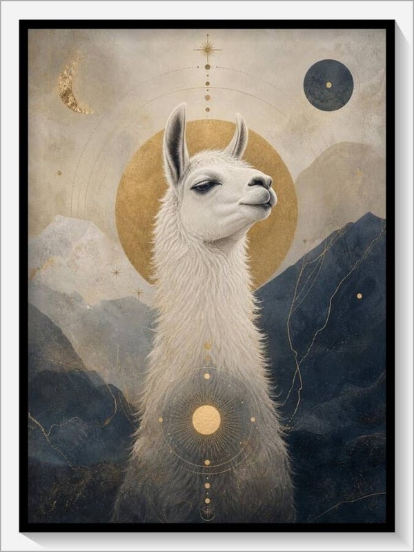 Krafttier „Das Lama“