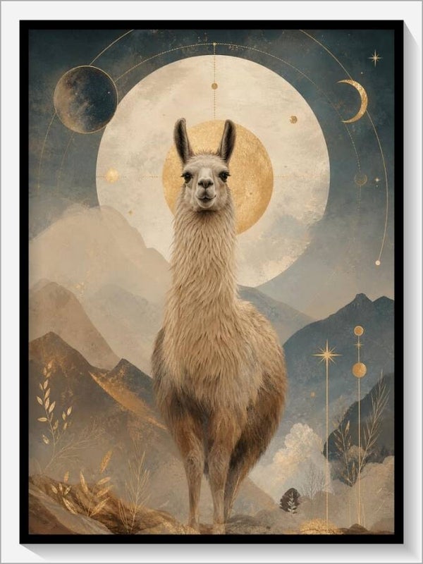Krafttier „Das Lama“