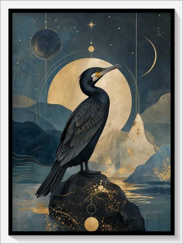 Krafttier „Der Kormoran“