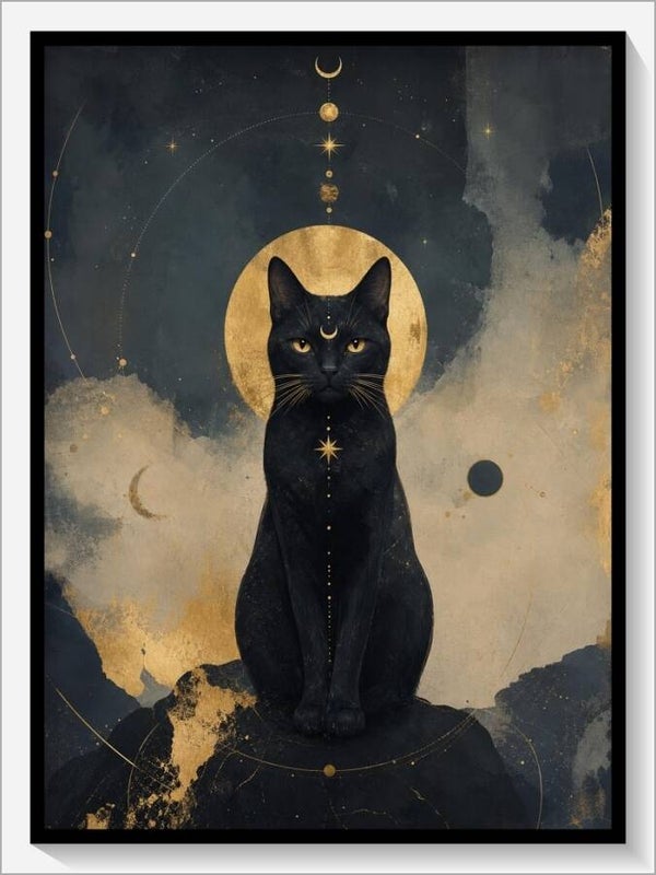 Krafttier „Die Schwarze Katze“