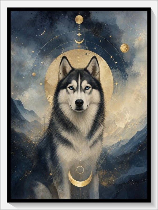 Krafttier „Der Husky“
