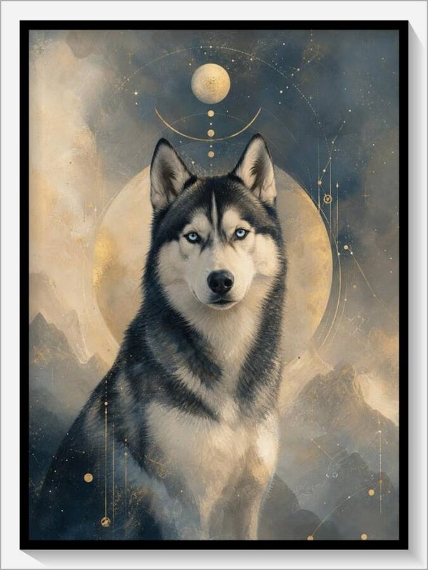 Krafttier „Der Husky“