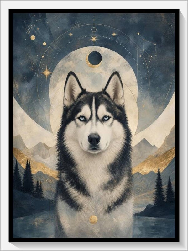 Krafttier „Der Husky“