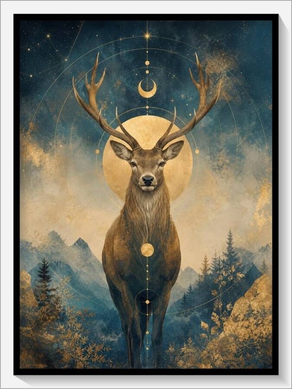 Krafttier „Der Hirsch“