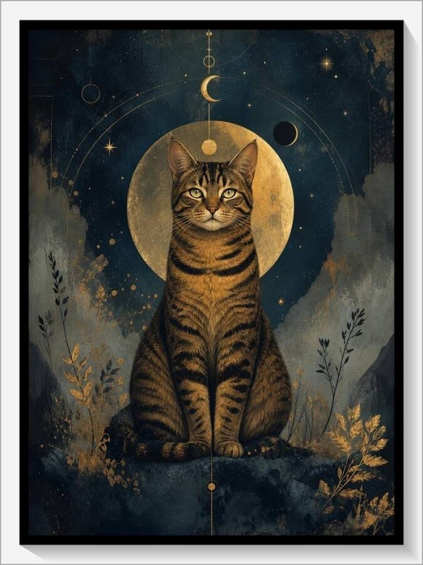Krafttier „Die Getigerte Katze“