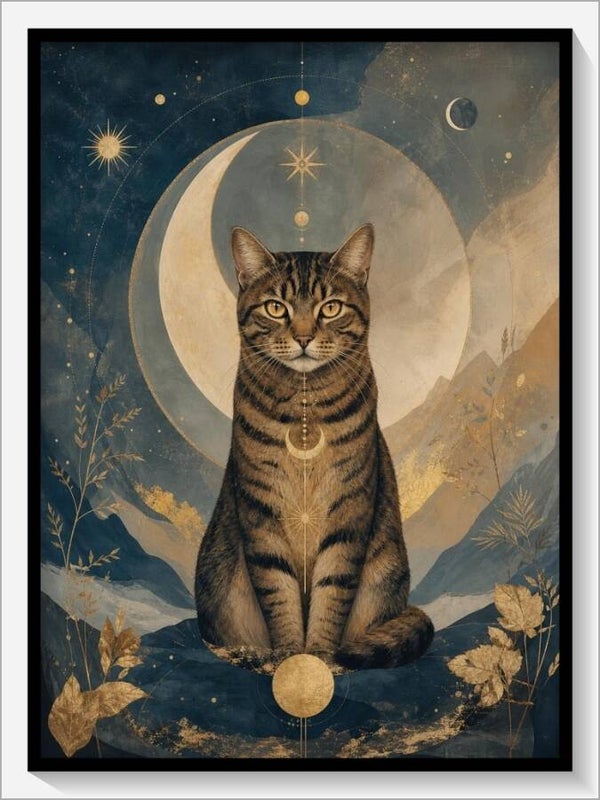 Krafttier „Die Getigerte Katze“