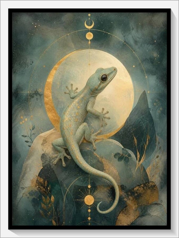 Krafttier „Der Gecko“