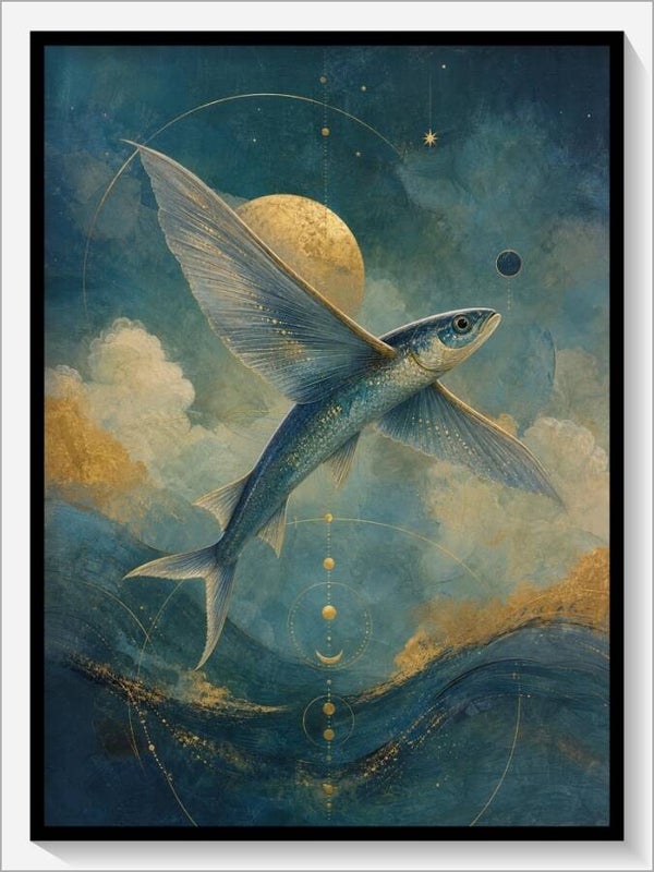 Krafttier „Der Flugfisch“