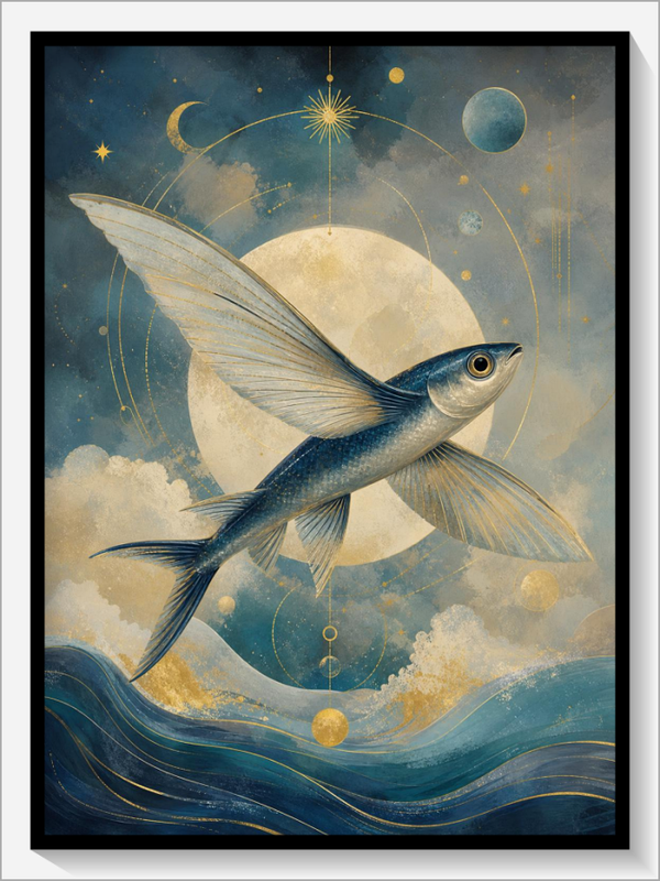 Krafttier „Der Flugfisch“