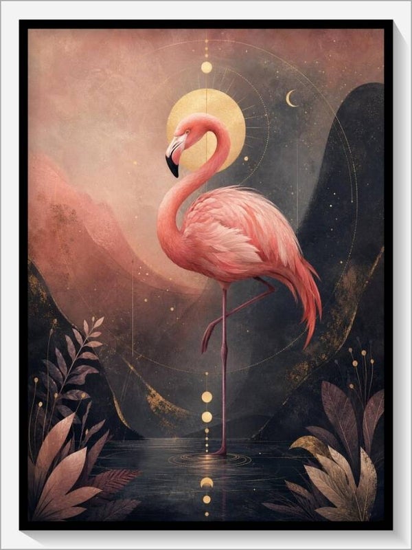 Krafttier „Der Flamingo“