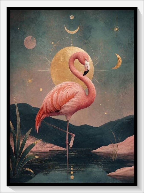 Krafttier „Der Flamingo“