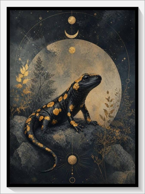 Krafttier „Der Feuersalamander“