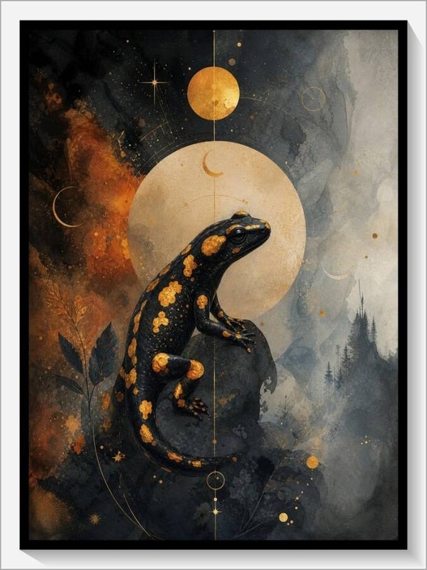 Krafttier „Der Feuersalamander“