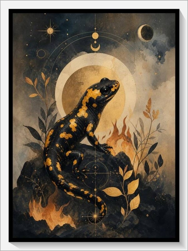 Krafttier „Der Feuersalamander“