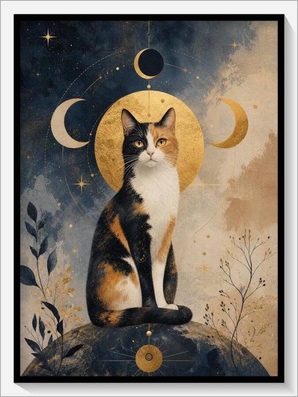 Krafttier „Die Dreifarbige Katze“
