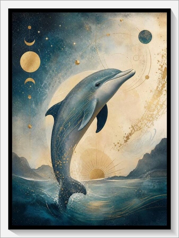 Krafttier „Der Delphin“