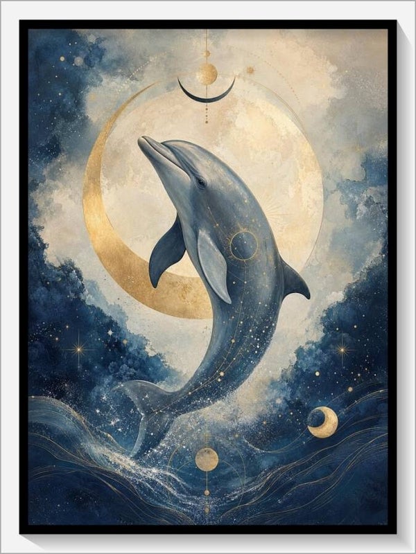 Krafttier „Der Delphin“