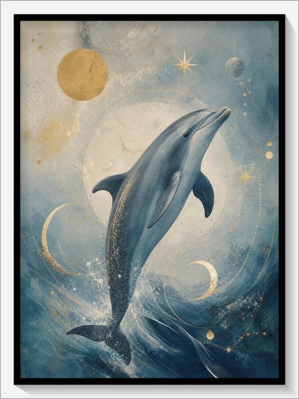 Krafttier „Der Delphin“