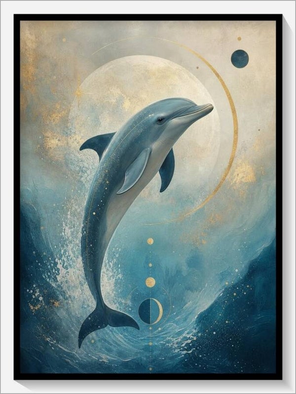 Krafttier „Der Delphin“
