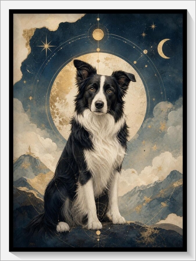 Krafttier „Der Border Collie“
