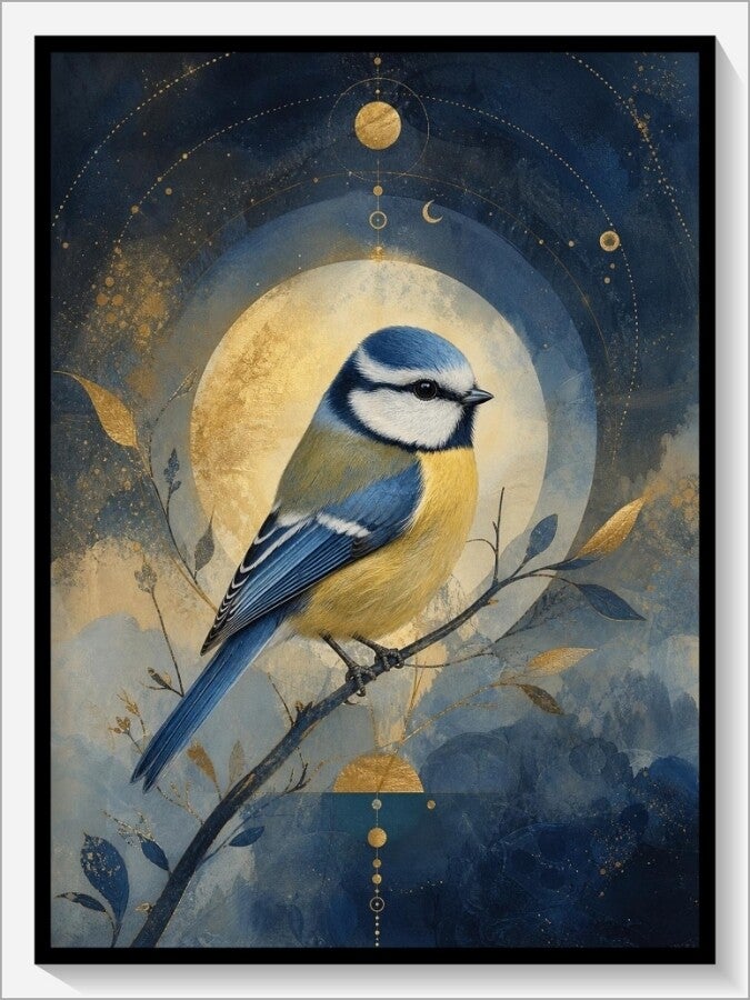 Krafttier „Die Blaumeise“