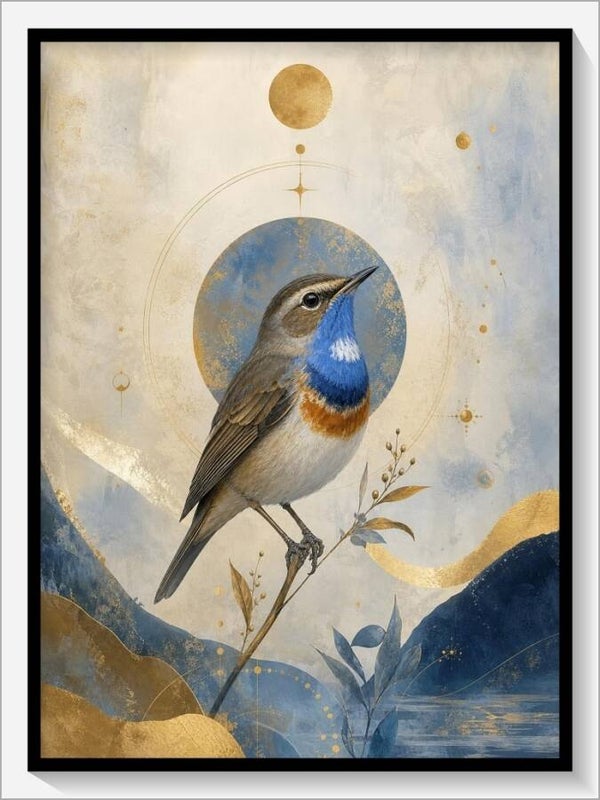 Krafttier „Das Blaukehlchen“