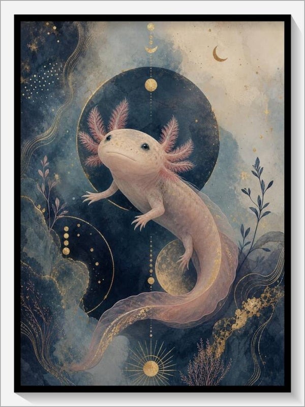 Krafttier „Der Axolotl“
