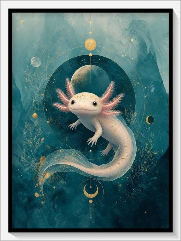 Krafttier „Der Axolotl“