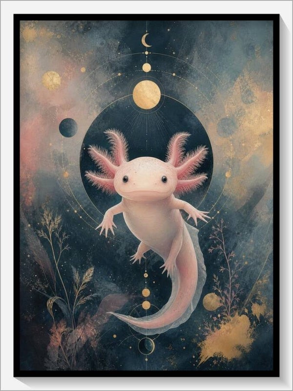 Krafttier „Der Axolotl“