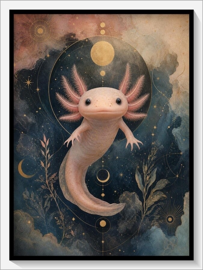 Krafttier „Der Axolotl“
