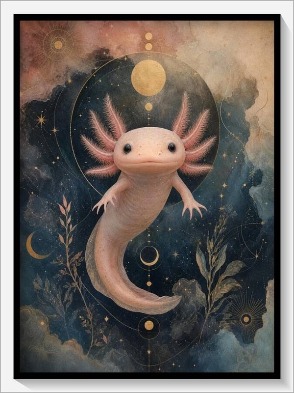 Krafttier „Der Axolotl“
