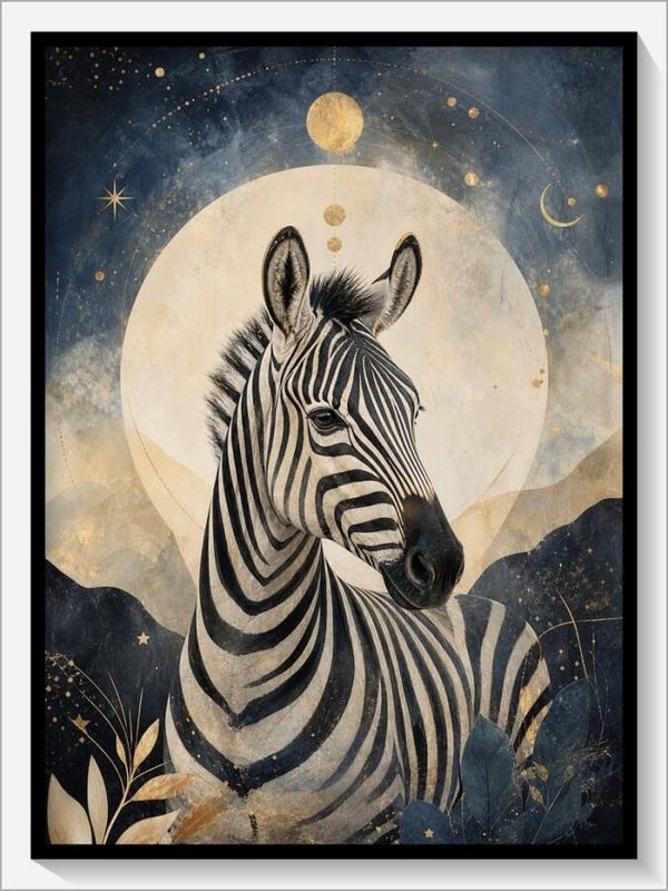 Krafttier „Das Zebra"