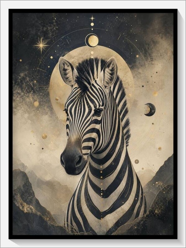 Krafttier „Das Zebra"