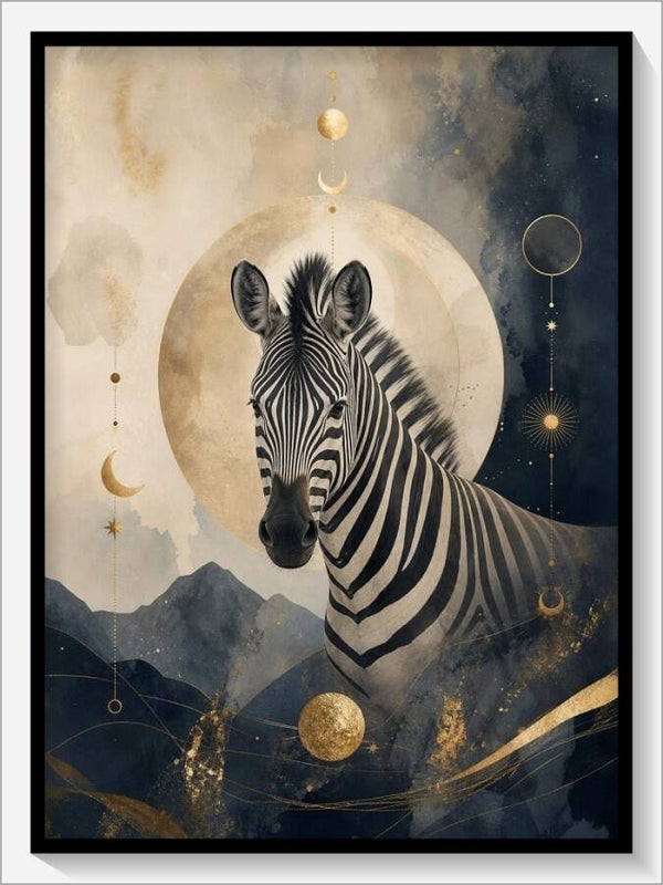 Krafttier „Das Zebra"